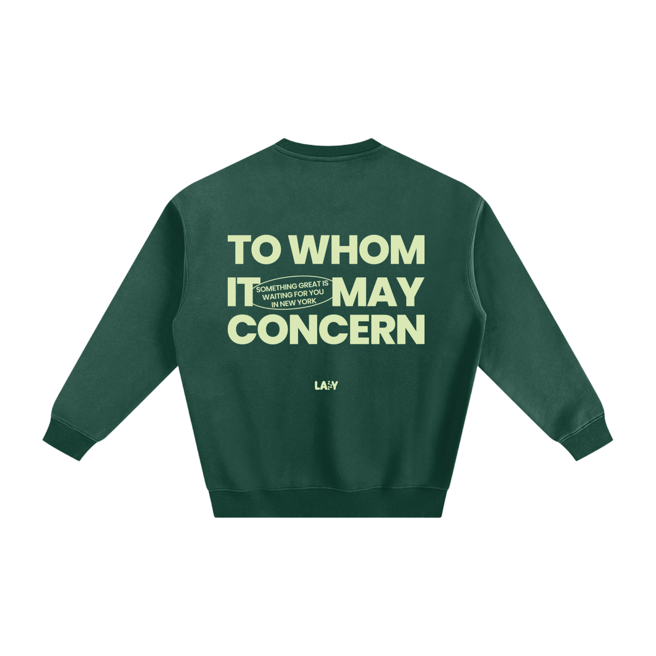 To Who It May Concern